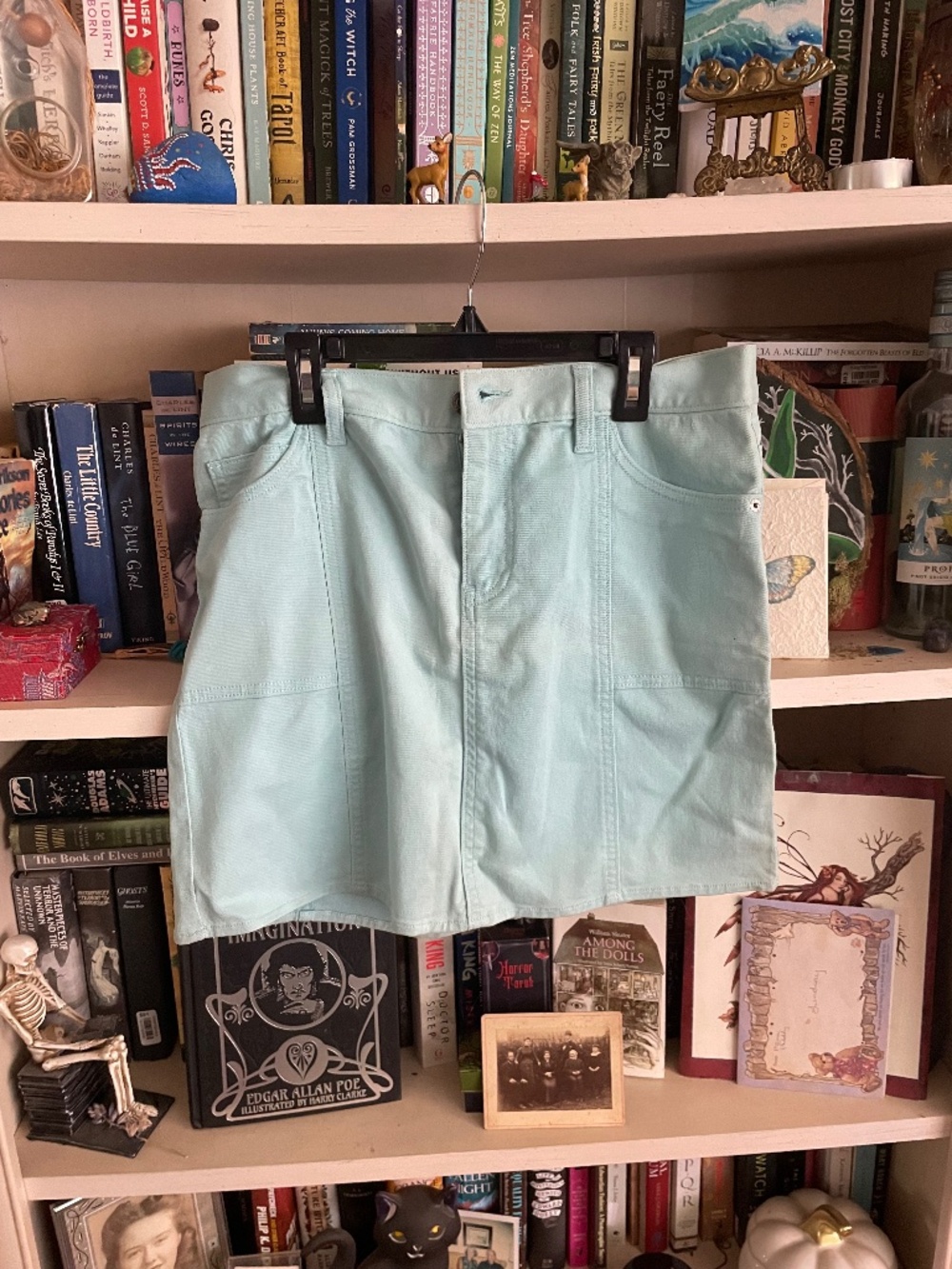 GAP Powder Blue Mini Skirt